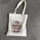 Женские парусиновые сумки печать книги, для груза, женская сумка на плечо большая сумка-тоут сумка дорожная сумка для покупок эко Для женщин хозяйственные сумки для продуктов питания