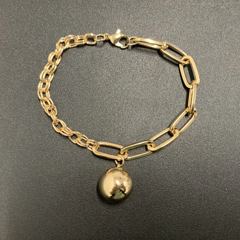 SRCOI модная Геометрическая панковская сращивающаяся овальная толстая цепь в