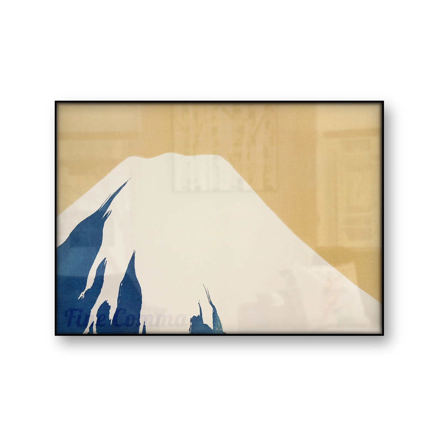 Японский художественный плакат Mount Fuji от Momoyogusa цветы сто поколений Kamisaka Sekka холст печать гор настенное искусство