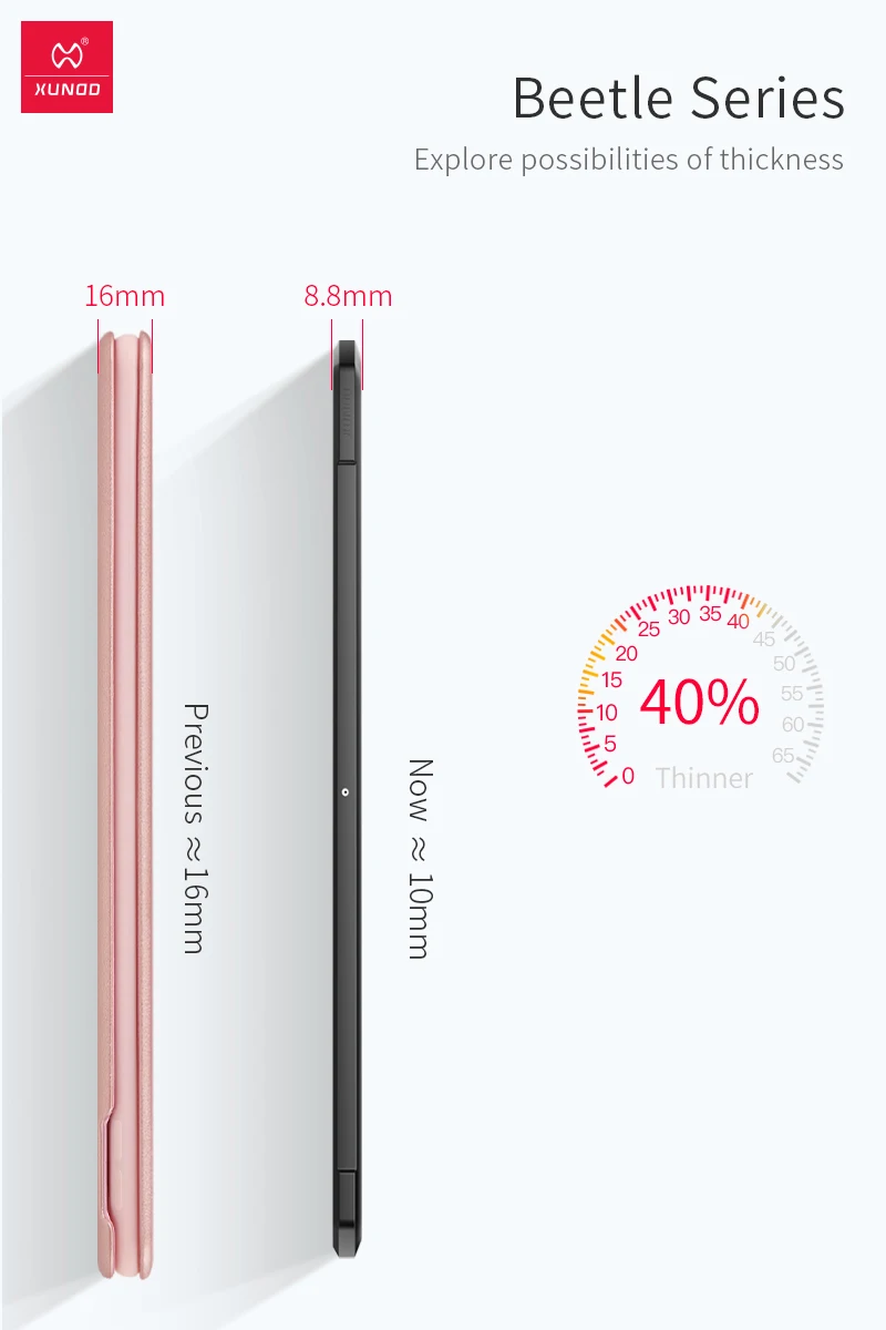 Для iPad / Pro 11 12,9 air 2 9,7 air 3 10,5 дюймов для iPad Mini 1 2 3 4 5 XUNDD акрил+ защитный чехол на заднюю панель из полиуретана планшетный чехол Крышка