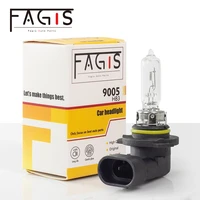 fagis 1pcs us brand 9005 hb3 12v 65w halogen light white car headlights 3350k auto bulbs lamp quartz glass fog lights lamps