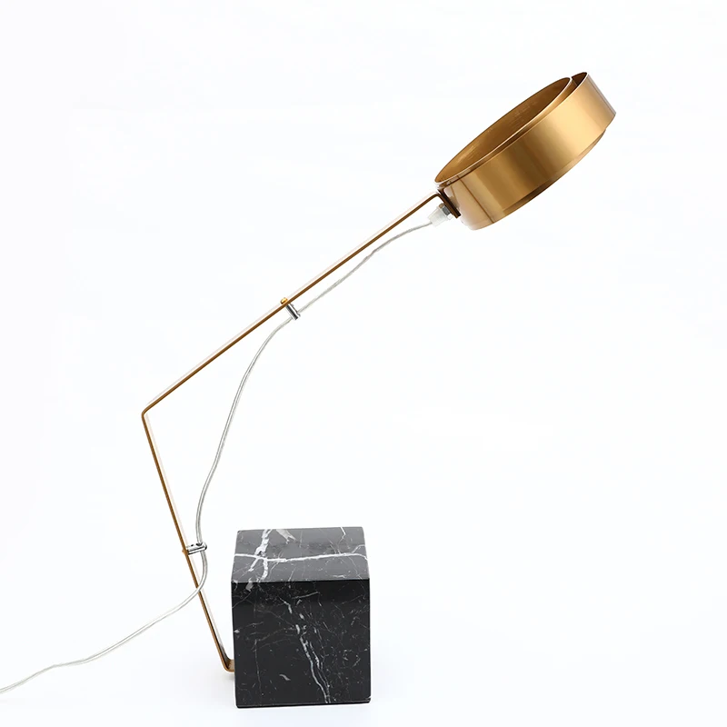 Современный светильник Post роскошная оригинальная мраморная настольная лампа