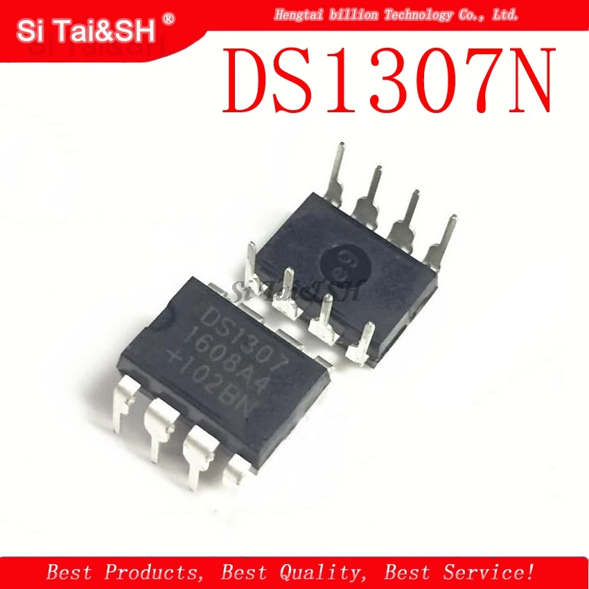 10 шт./лот DS1307 DS1307N DIP8 DIP новый оригинал|Интегральные схемы| |