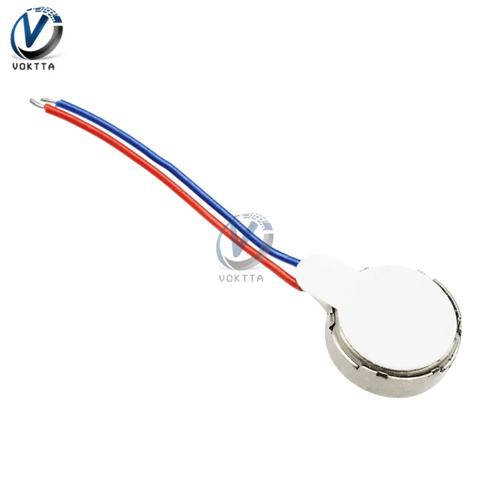 2 шт./партия тарелка &quotмонета&quot Вибрационный микро мотор DC 3 в 8 мм пейджер и