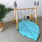 Детское игровое одеяло дерево листья пол ковер мягкий хлопковый коврик для лазания игровой коврик D7YD