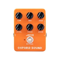 joyo jf 22 oxford sound clean distortion pedal for electric guitar pedal classic british rock of the 70 s guitar effect pedal