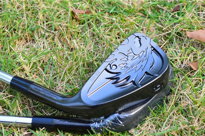 Playwell EMILLID BAHAMA EB 901 черный кованые limited Гольф туфли с металлическим носком; углеродистая сталь CNC железная деревянная железная клюшка