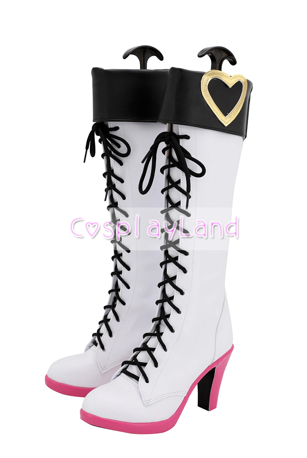 Arknights Sora/ботинки для костюмированной вечеринки Белые женские туфли на высоком