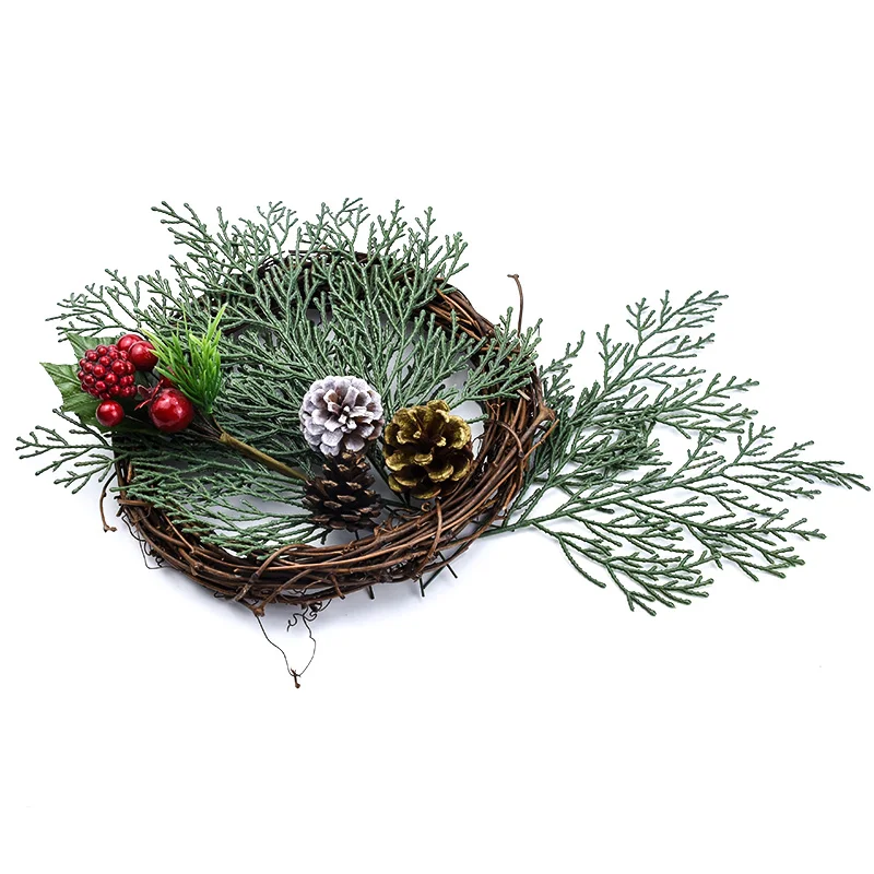 Украшения для рождественской елки 2 шт. дома свадьбы декоративные цветы венки