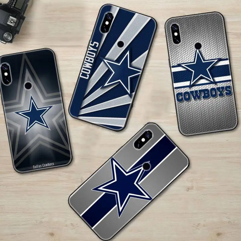 

Dallas Cowboys Phone Case For Xiaomi 8 9 Se 10 10pro Note 2 3 10 MIX2 S MAX2 3 F1 5X