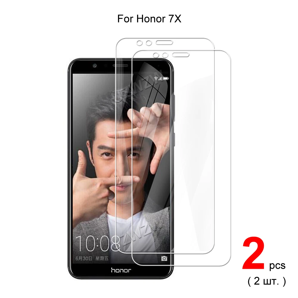 Для Honor 7X Premium 2.5D Закаленное стекло Защита для экрана Защитная пленка HD Прозрачная