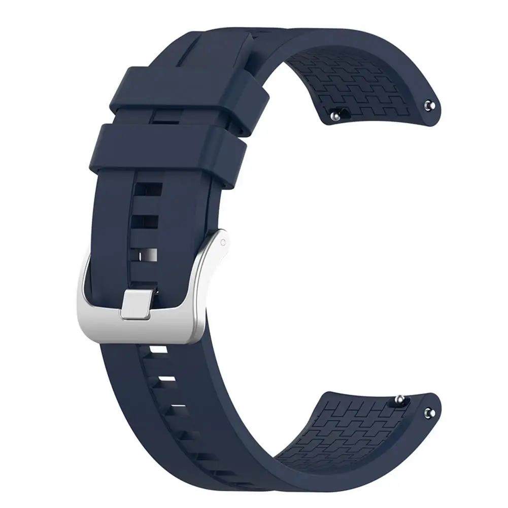 Blue 22 мм силиконовый ремешок для часов Ремешок для huawei Watch GT Active huawei часы волшебный браслет аксессуары - Цвет ремешка: Blue