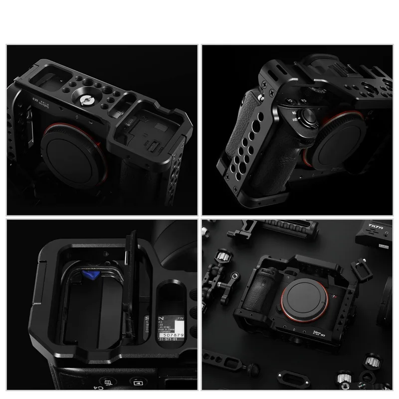 Selens a7iii a7r3 a7m3 клетка для Sony A7RIII /A7III/A7MIII из алюминиевого сплава крепления штатива
