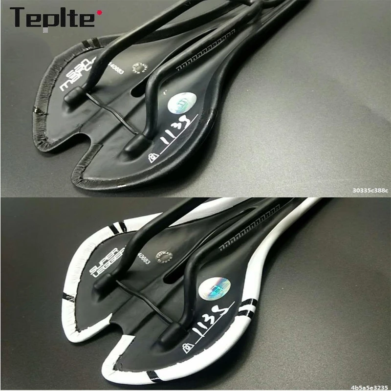 

Ultralight Selle Full Carbon Saddle Bicycle Vtt Racing Seat Wave Road Bike Saddle for Men Sans Cycling Seat Mat Bike Spare Parts