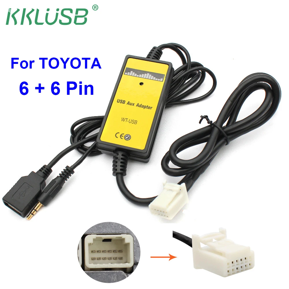 Автомобильный usb-адаптер MP3 аудио интерфейс SD AUX USB кабель для передачи данных