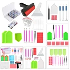 Набор для алмазной вышивки сделай сам, для взрослых и детей, ручка для алмазной живописи мозаичный клей, аксессуары для алмазной живописи