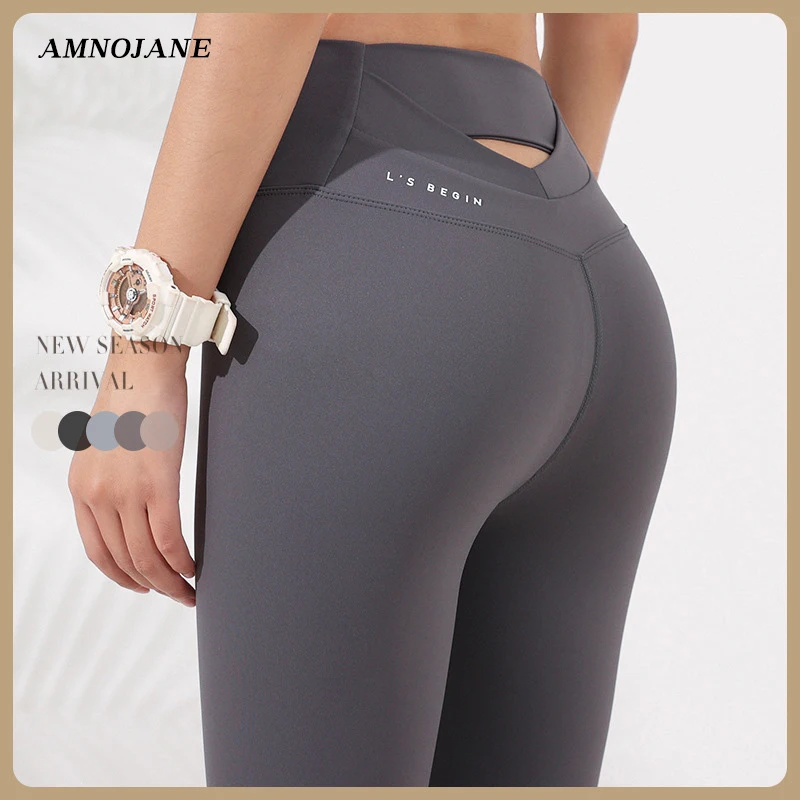Mallas deportivas de Yoga de alta calidad para mujer pantalones ajustados de cintura alta mallas de compresión atléticas a prueba de sentadillas Control de barriga