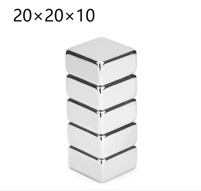 

Powerful N35 Neodymium Magnets Super Strong Cuboid Cube Magnets Diy Permanent NdFeB Magnet 20*20*10