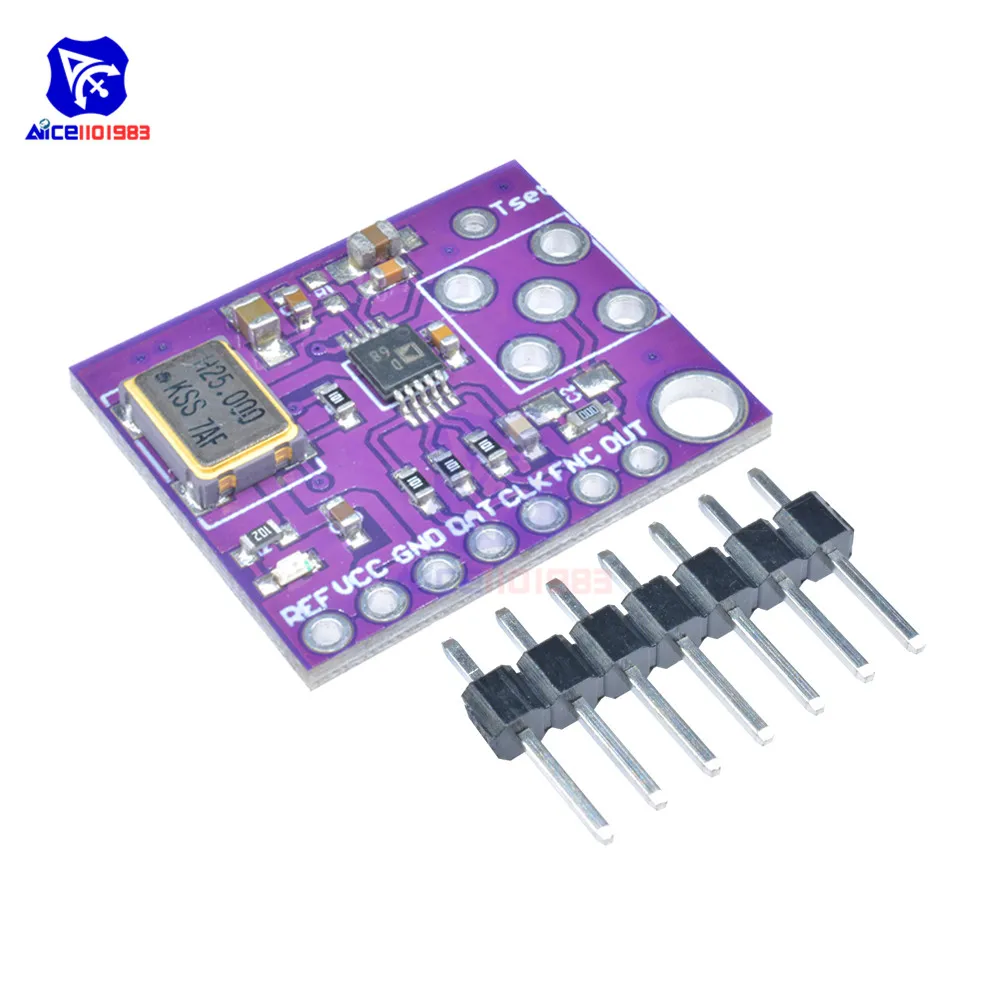 Diymore AD9833 генератор сигналов Модуль STM32 STM8 STC микропроцессоры синусоидальный