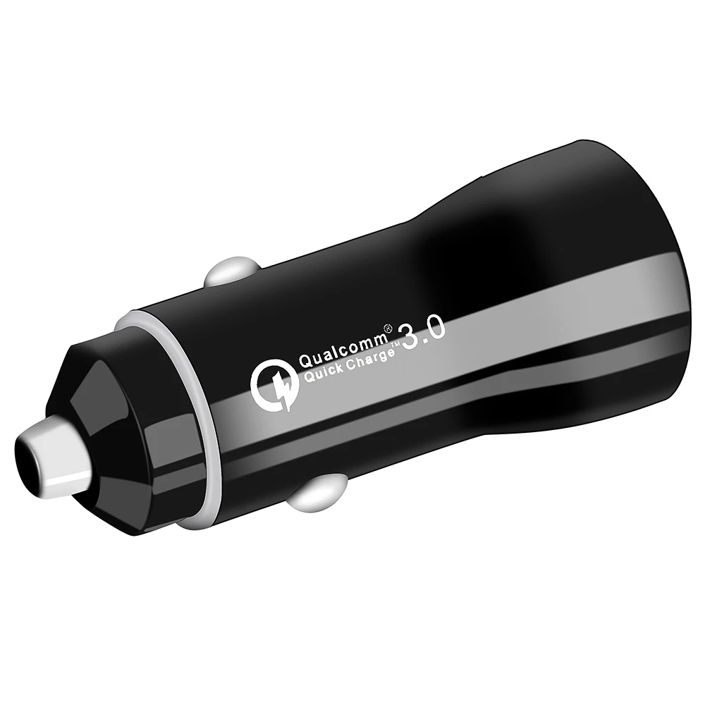 2 порта быстрая зарядка QC 3 0 USB автомобильная сигарета 33 вт для iPhone Samsung