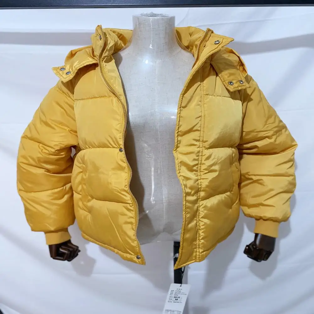 Пуховая стеганая куртка 2020 Новый корейский стиль свободная женская зимняя тренд