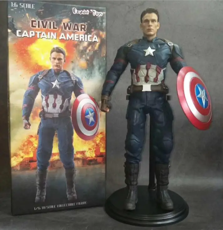 

Empire Marvel Captain America Figure Model Toys 12" 30cm