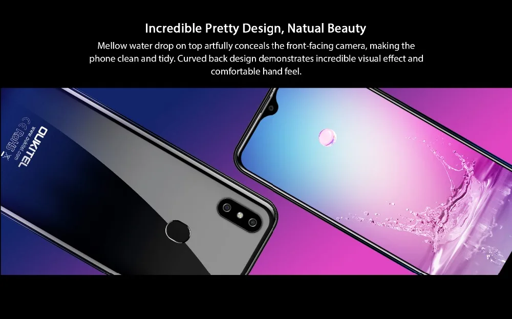 OUKITEL C15 Pro+ 3 ГБ 32 ГБ Android 9,0 MT6761 мобильный телефон экран капли воды смартфон 4G LTE 2,4G/5G WiFi отпечаток пальца Лицо ID