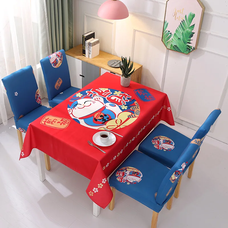 Скатерти и чехлы для стульев прямоугольная настольная Ткань Водонепроницаемая