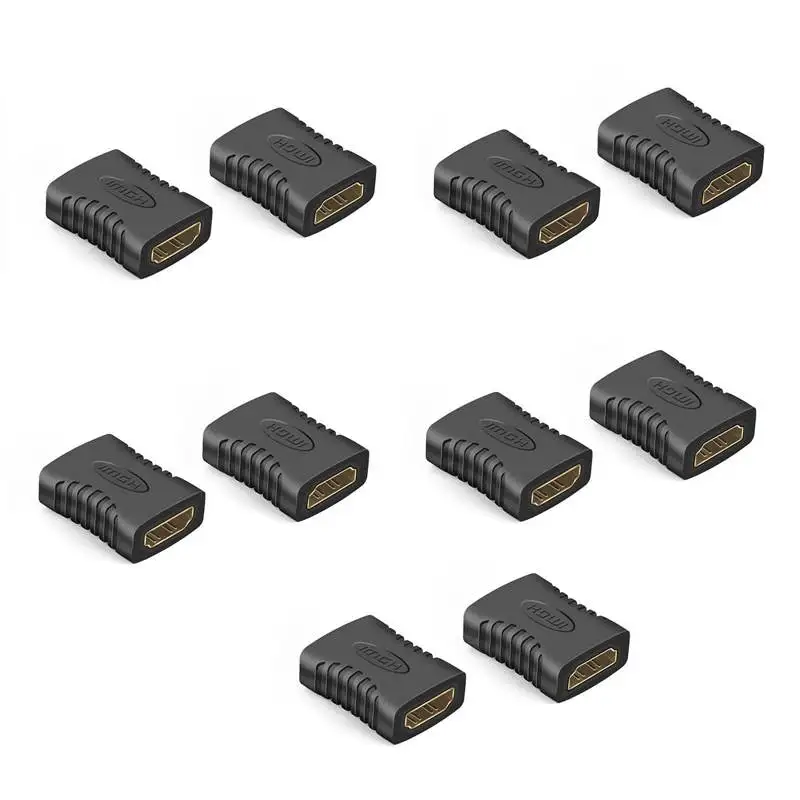 10 шт. Hdmi совместимый переходник с гнездом на гнездо F для Hdtv Hdcp|Адаптеры Type-C| |
