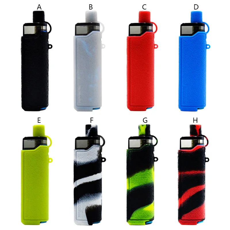 Текстурный чехол для Smok rpm80 pro kit vape pod силиконовый защитный резиновый 5 шт. |