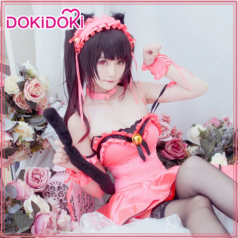 DokiDoki R Косплей из аниме свидание и прямая трансляция токисаки Куруми Женский