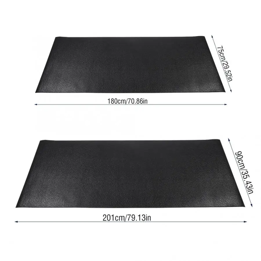 1 шт. черная беговая дорожка для спортзала коврик ПВХ пена фитнес 180/201 см Коврик