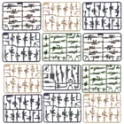 Модель пистолета WW2, снайперская военная база, Боевая винтовка, немецкое армейское снаряжение, фигурка солдата, аксессуары, набор деталей MOC