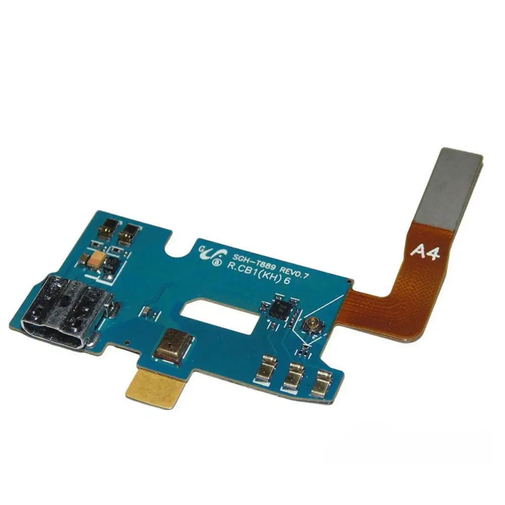 Запасная часть для Samsung Galaxy Note 2 N7100 N7105 I317 T889 I605 L900 R950 E250S/K|connector flex cable|flex cablecharging port |