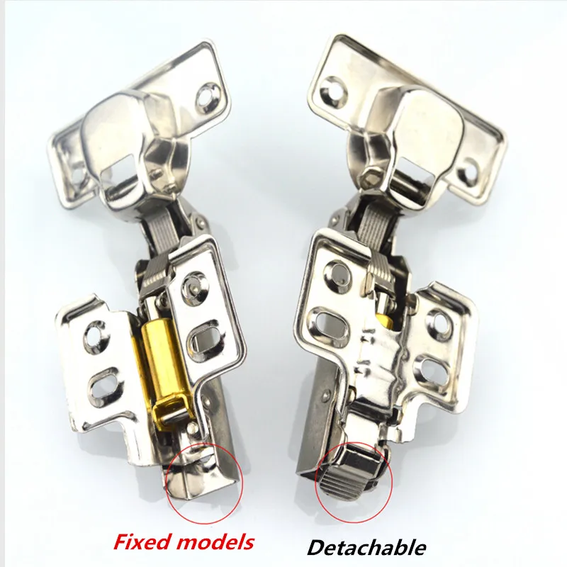 Съемный Нержавеющая сталь мебельные петли гидравлический шарнирный