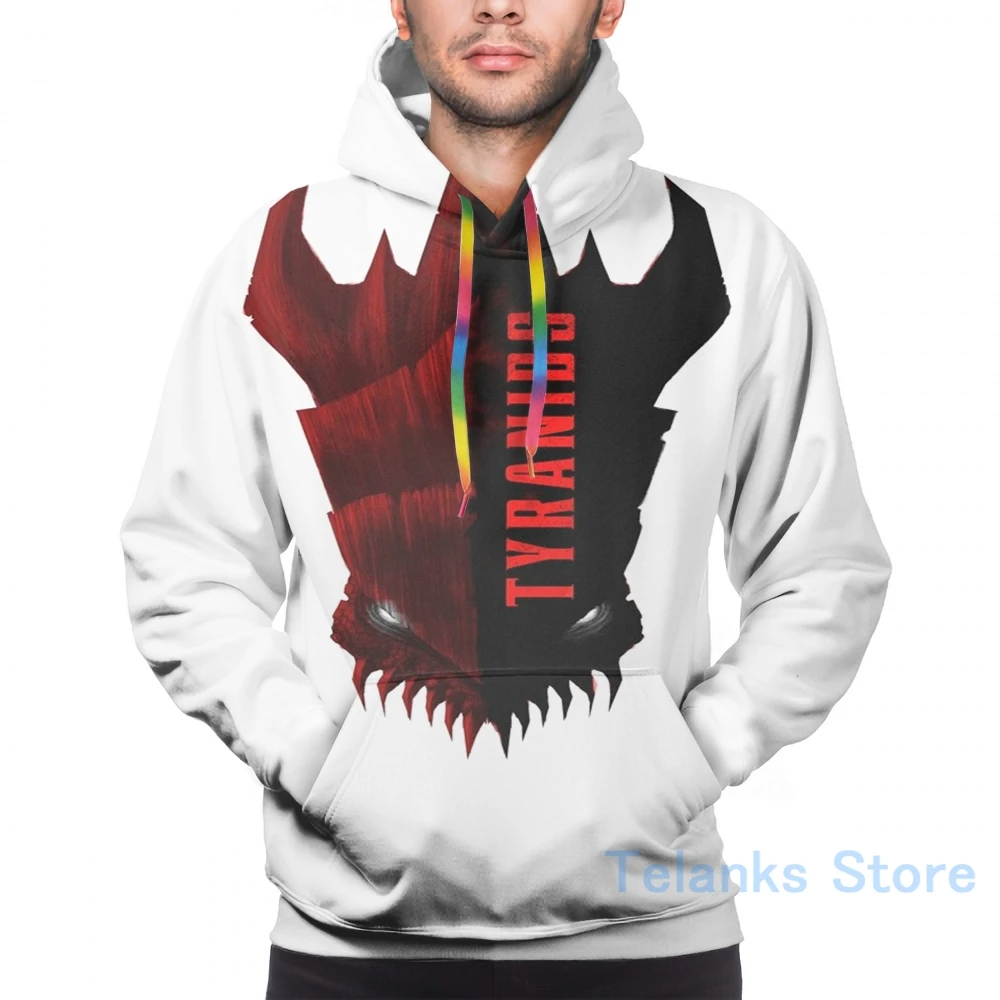 Женская Повседневная Толстовка с капюшоном и принтом тиранидов | Мужская одежда