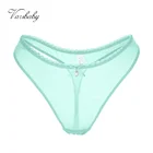Varsbaby французские женские сетчатые дышащие сексуальные трусы ярких цветов, мягкие стринги