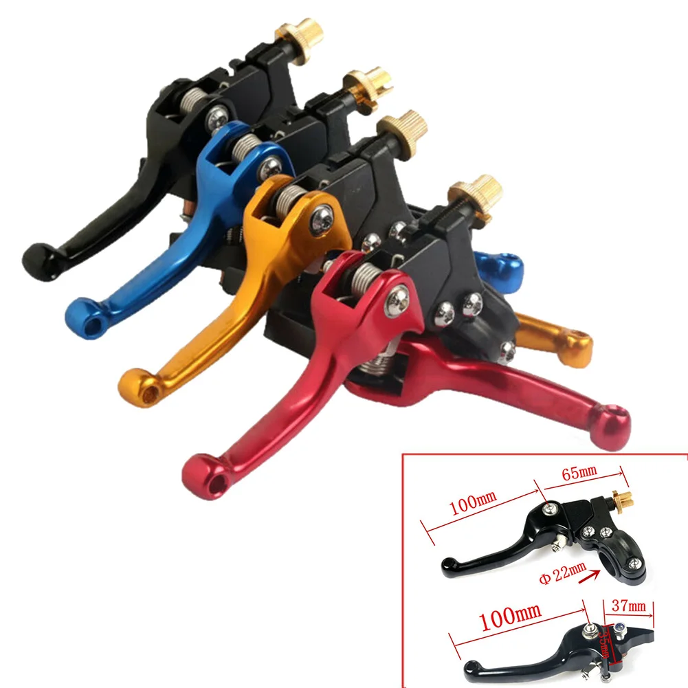 

7/8inch/22mm 1 Pair of Clutch Brake Lever ATV Clutch Brake F3 Series Folding Lever Fit mini bike motorcycle