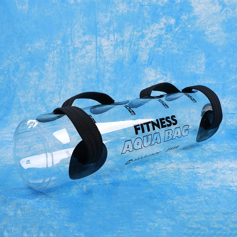 Fitness Sports Water Bag Inflatable Weightlifting Bag Transparent Water-injected Weight-bearing  Energy Column Portable Training