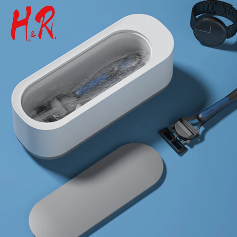 

Ультразвуковой очиститель Hangrui, портативная цифровая ультразвуковая машина, ювелирные изделия, очки, часы, Кисть для макияжа, очистка, ультр...