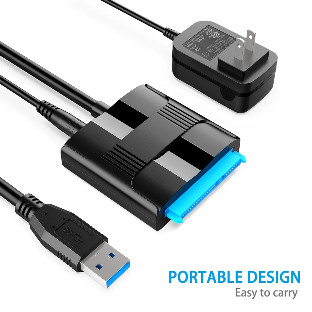 

USB3.0 To SATA Cables 22pin SSD Sata To USB 3.0 Adapters Cord Super Speed Driver Wire For 2.5 Inch Hard Disk Driver Computer