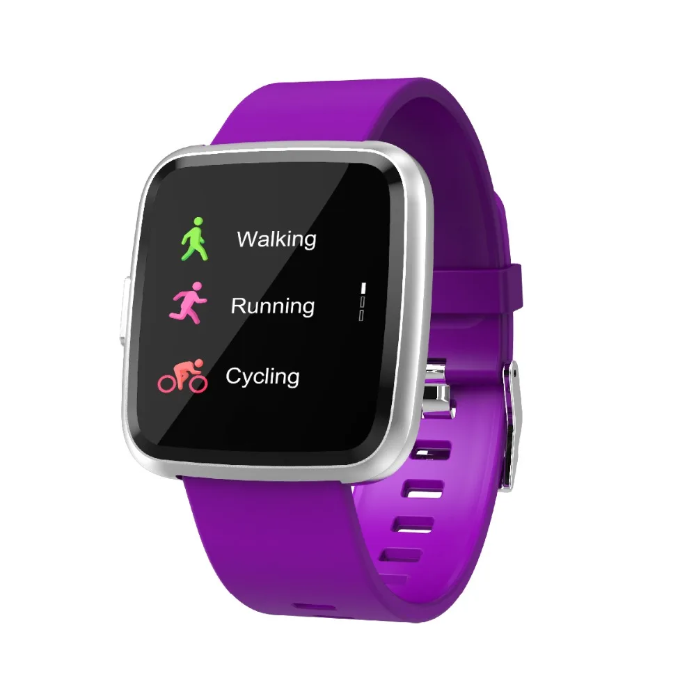 Smart Watch Y7P Blood Pressure Heart Rate Monitor Sport Fitness Tracker Smartwatch Men Women for Android ios phone | Электроника