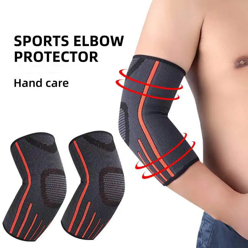 Sports stretch knitted elbow pads outdoor running and cycling sports joint protectors comfortable high-elastic warmth elbow pads