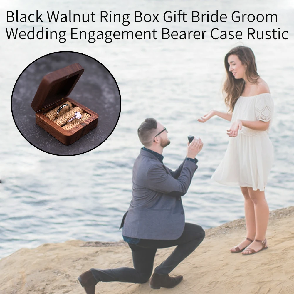 Ювелирные изделия свадебный подарок Обручение деревенский хранения держатель