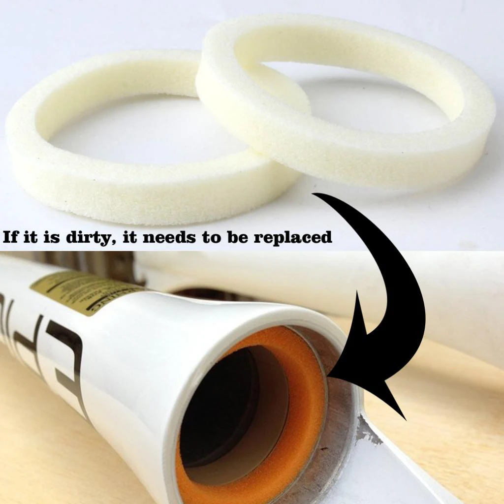 2 шт. Водонепроницаемая передняя вилка для велосипеда уплотнительное кольцо