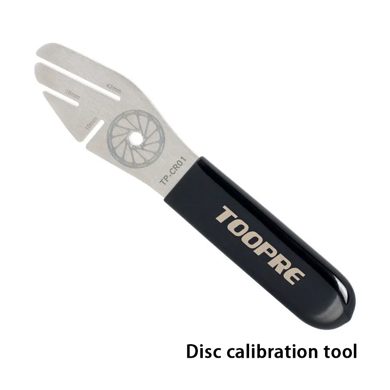 

Metal Bicycle Bike Disc Brake Disc Repair Adjustment Calibration Tool Disc Grinding Disc Carbon Steel Wrench Maintenance Tool