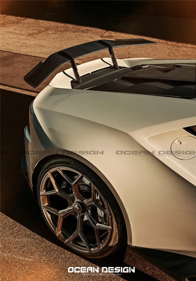 Задний спойлер из углеродного волокна для Lamborghini Huracan evo awd rwd Coupe 2-Door 2018 и выше |