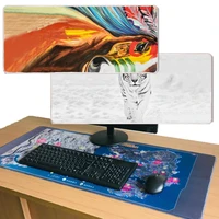 rubber locked edge gaming mousepad desk carpet large extend play cushion wholesale pads for world of warcraft league of lengue 2