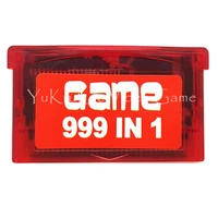 499 in 1 video game compilation cartridge console card for nintendo gba english language edition