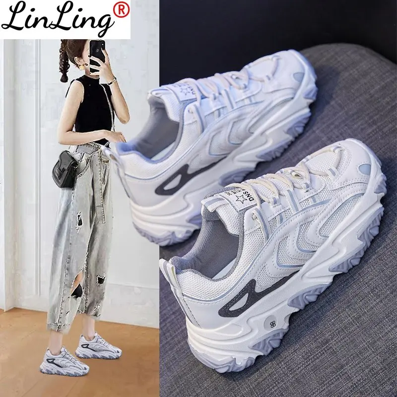 

New Casual Shoes for Women Brand Light Woman Fashion Sneaker Leisure Shoes Spring Zapatos Mujer 2021 Casual Shoes for Women